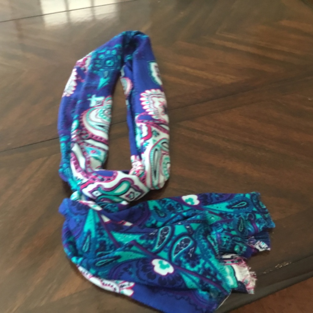 Colorful Rayon Scarf - Picture 2 of 2